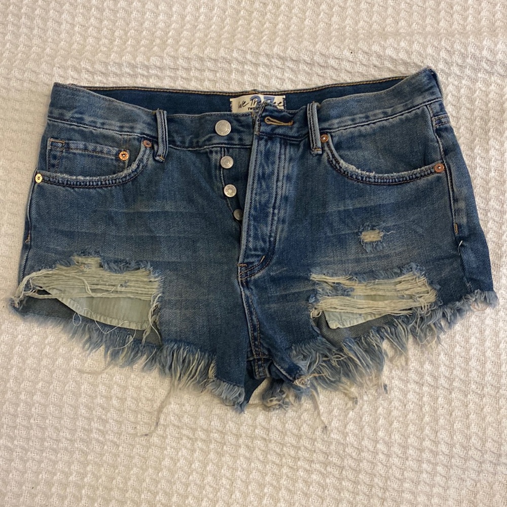 Free People New Jean Shorts